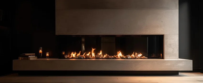 Gas Fireplace Ember Bed Design Services in Springfield, Massachusetts