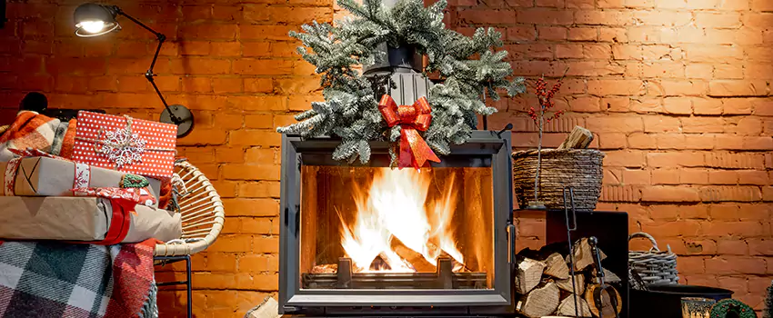 Travis Industries Linear Gas Fireplace Installation in Springfield, Massachusetts