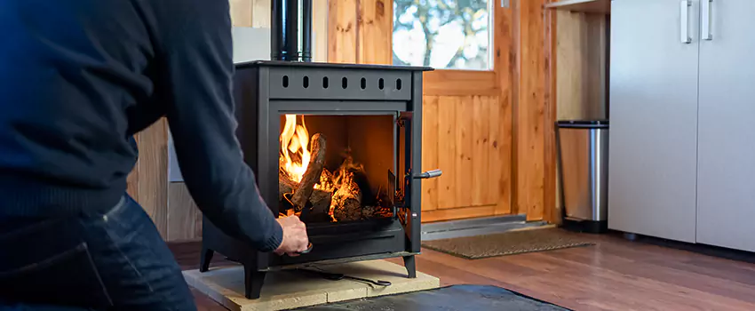 Open Hearth Wood Fireplace Installation in Springfield, MA