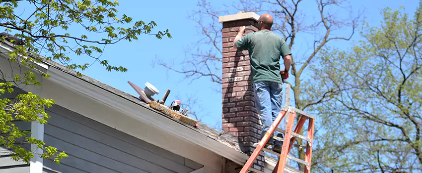 Vinyl and PVC Chimney Flashing Installation in Springfield, MA