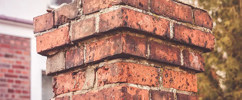 Cracked Chimney Bricks Repair Cost in Springfield, Massachusetts
