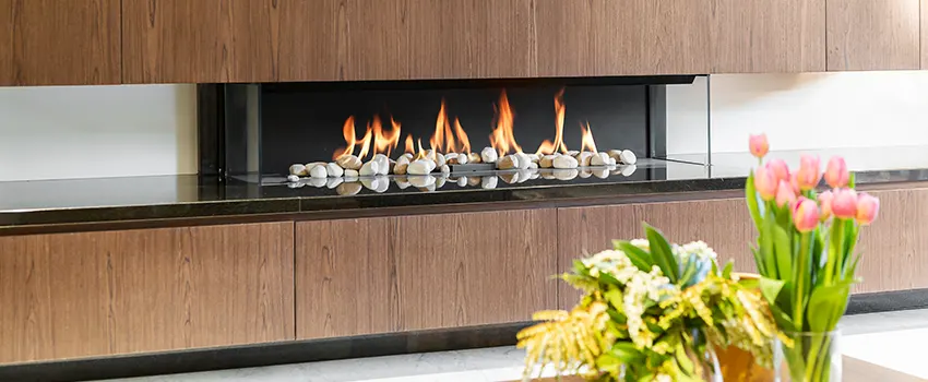 Double-height Fireplace Design Refurbishment in Springfield, Massachusetts
